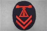 Unissued Original German WWII Kriegsmarine Anti-Aircraft Range Finder Operator NCOâ€™s Career Sleeve Insignia