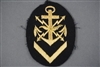 Unissued Original German WWII Kriegsmarine Senior Aircraft Warning Service NCOâ€™s Career Sleeve Insignia