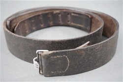 Original German WWII Leather Combat Belt