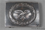 Original German WWII Luftwaffe Steel Belt Buckle By Schmole & Comp