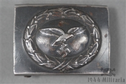 Original German WWII Luftwaffe Steel Belt Buckle By Schmole & Comp