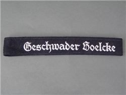 Original German WWII Geschwader Boelcke Cufftitle