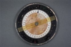 Original German WWII Luftwaffe Flight Navigational Calculator Dated 1940