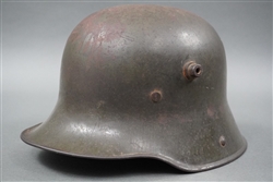 Original German WWI M17 Helmet BF64