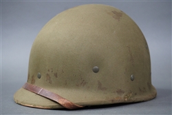 Original US WWII M1 Helmet Hawley Liner