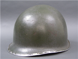 Original US WWII M1 Front Seam Swivel Bail Helmet Shield