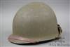 Original US WWII M1 Swivel Bale Helmet With Chinstrap & Westinghouse Liner