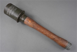 Original German WWII M24 Stick Grenade Dated 1940