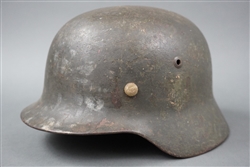 Original German WWII Heer Reissued M35 Helmet