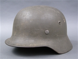 Original German WWII Heer SS Reissued M35 Helmet