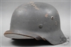 Original Luftwaffe M35 Reissued No Decal Helmet Size 64