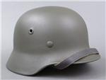 Original German WWII Refurbished M40 Helmet Size 62 Shell