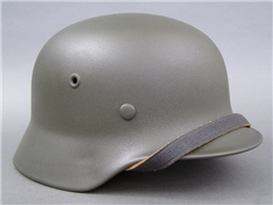 Original German WWII Refurbished M40 Helmet Size 66 Shell