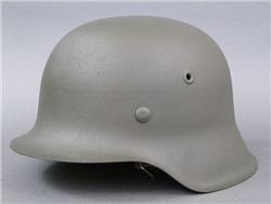 Original German WWII Refurbished M42 Helmet Size 64 Shell