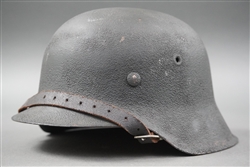 Original German WWII Refurbished M42 Helmet Size 64 Shell