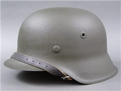 Original German WWII Refurbished M42 Helmet Size 68 Shell