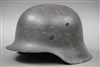 Original German WWII Heer/Waffen SS No Decal M42 ckl62 Helmet