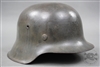 Original German WWII Heer/Waffen SS No Decal M42 Helmet EF64