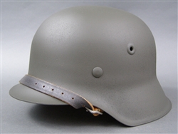 Original German WWII Refurbished M42 Helmet Q64 Shell