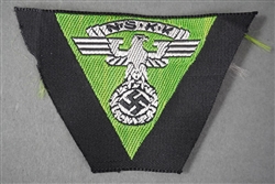 Original Third Reich NSKK BeVo Cap Insignia