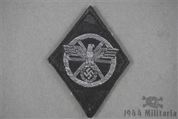 Original Third Reich NSKK Driverâ€™s Sleeve Diamond