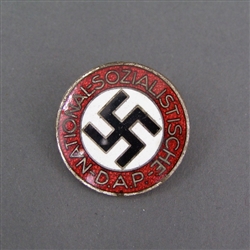 Original NSDAP Party Member Lapel Badge