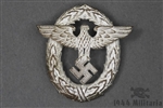 Original German WWII 1st Pattern Police Cap Badge