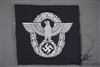 Unissued Original German WWII NCO Police Overseas Cap Insignia