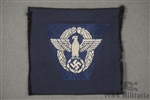 Unissued Original German WWII NCO Police Overseas Cap Insignia