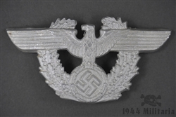 Original German WWII Police Pouch Badge Marked