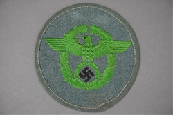 Unissued Original German WWII Early Municipal Police Sleeve Eagle
