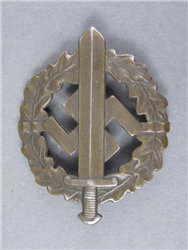 Original German WWII Set Of Bronze Grade Sturmabteilung (SA) Sports Badge