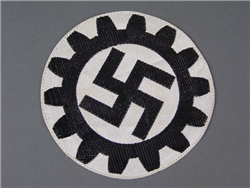 Unissued Original German WWII Deutsche Arbeitsfront Sport Shirt Patch