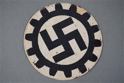 Original German WWII Deutsche Arbeitsfront Sport Shirt Patch