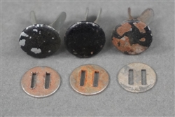 Original German WWII Helmet Split Pin Set