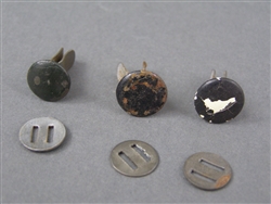 Original German WWII Helmet Split Pin Set