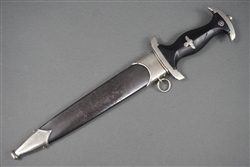 Original Third Reich Early SS Dagger With Anodized Scabbard By Carl Eickhorn