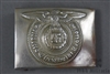 Original Third Reich Early Allgemeine SS EM/NCO Belt Buckle By Overhoff & Cie