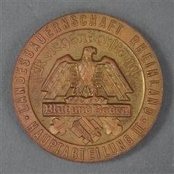 Original Third Reich FÃ¼r Leistungen In Der Pferdzucht (For Achievements In Horse Breeding) Medal