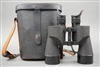 Original US WWII Mk21 Navy 7x15 Binoculars Made By Square Company With Case