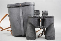 Original US WWII Mark 28 7x50 Binoculars Made By Bausch & Lomb & Dated 1943 With Case