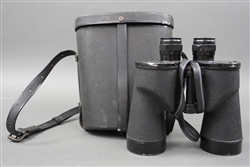 Original US WWII Mark 28 7x50 Binoculars Made By Bausch & Lomb & Dated 1944 With Case