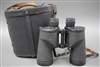 Original US WWII Mark 28 Navy 7x50 Binoculars Made By Bausch & Lomb & Dated 1943 With Case