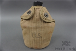 Original US WWII Canteen Dated 1943 And 1945