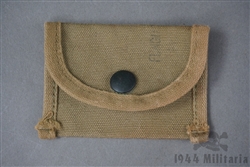Original US WWII M1 Garand Spare Parts Fungus Proof Pouch Dated 1945