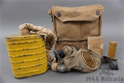 Original US WWI Gasmask With Bag & Instructions