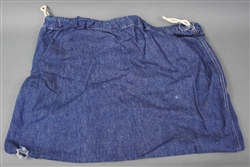 Original US WWII Blue Denim Laundry Bag