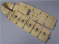 Original WWI US M1910 Cartridge Belt M1903 Springfield Rifle