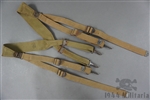 Unissued Original US WWII M1936 Web Equipment Suspenders Marked & Dated 1942