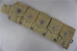 Original US WWII M1923 M1 Garand Cartridge Belt